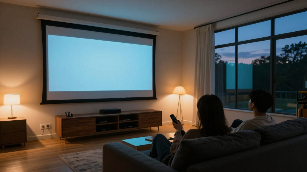 motorized projector screen 150 inch
