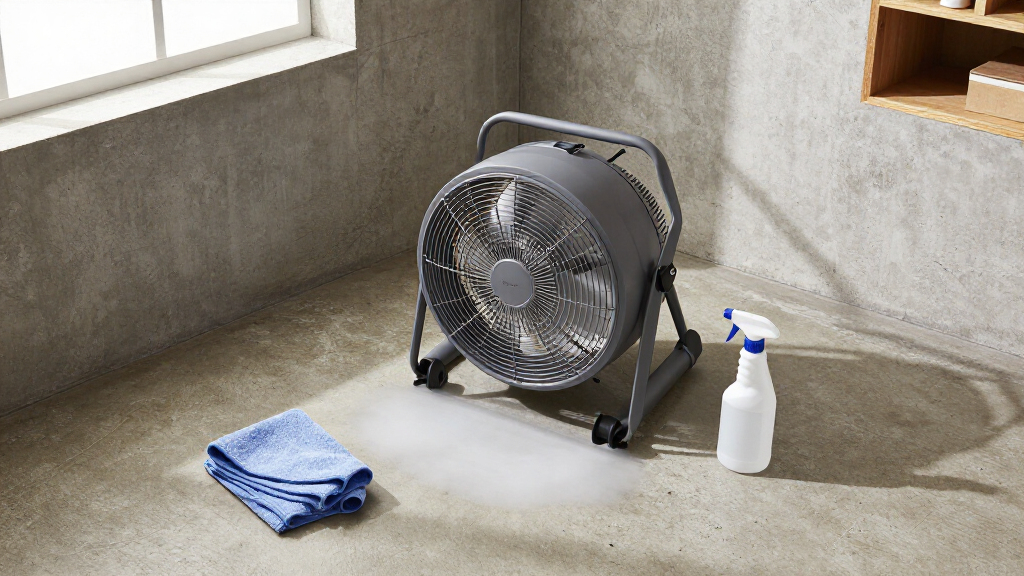 air mover fan for basement drying