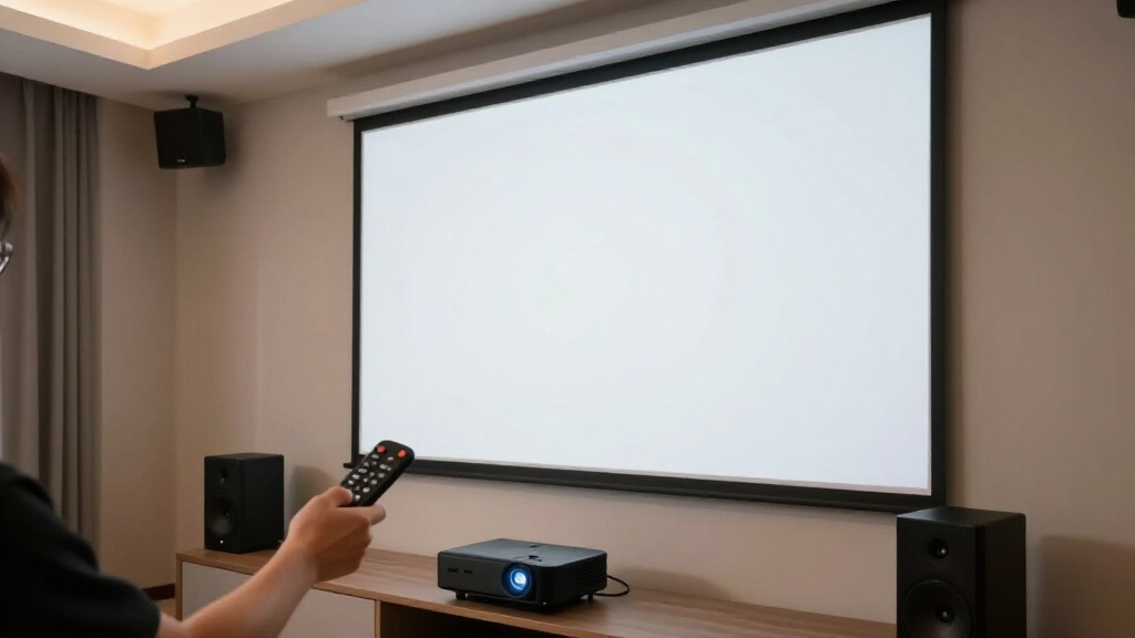 projector screens for media rooms