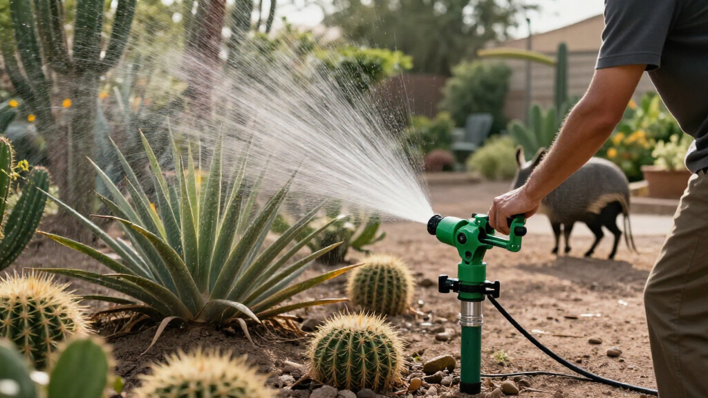 best motion activated sprinklers for javelina