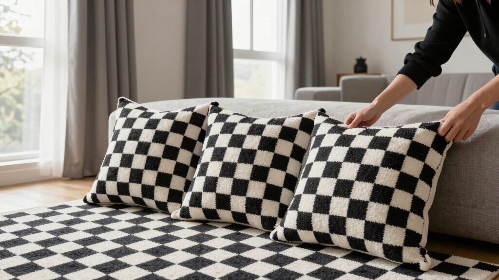 best checkered home decor