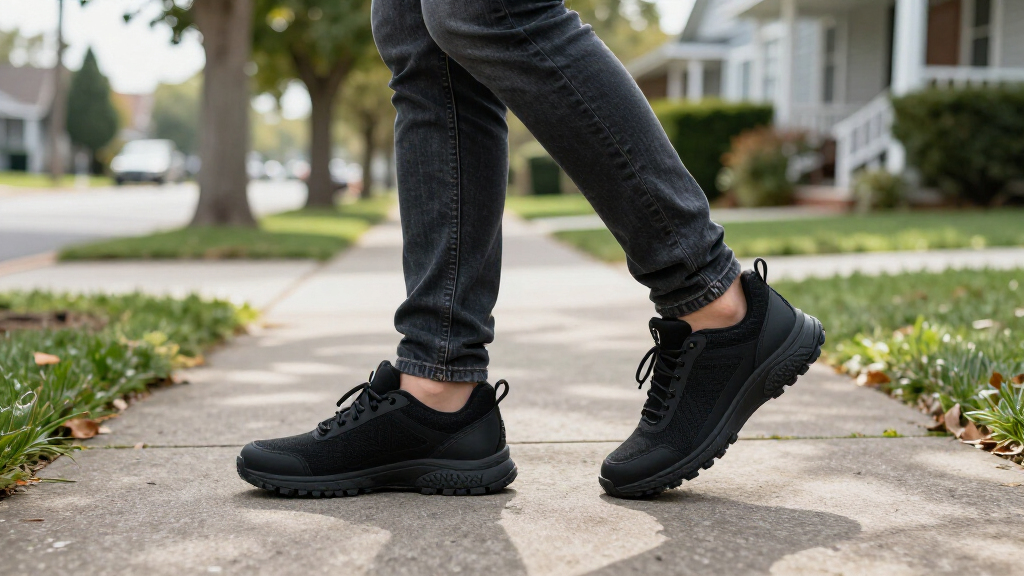 best black outdoor sneakers