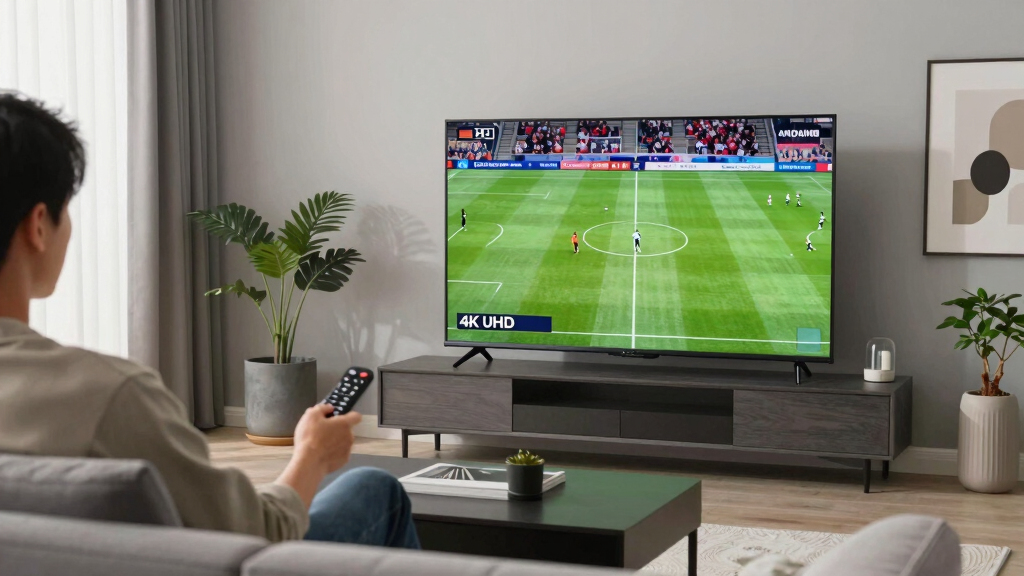 4K UHD smart TVs for sports
