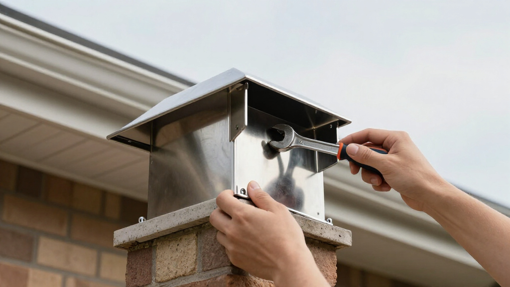 chimney storm collar and cap kits premium stainless