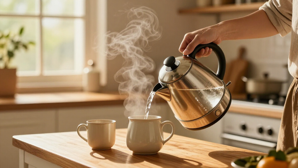 electric kettle with temperature control