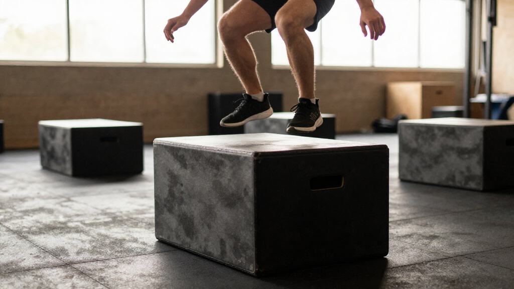 foam plyometric boxes