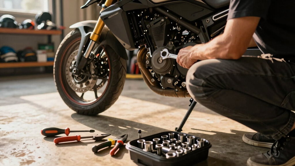 motorcycle maintenance tools