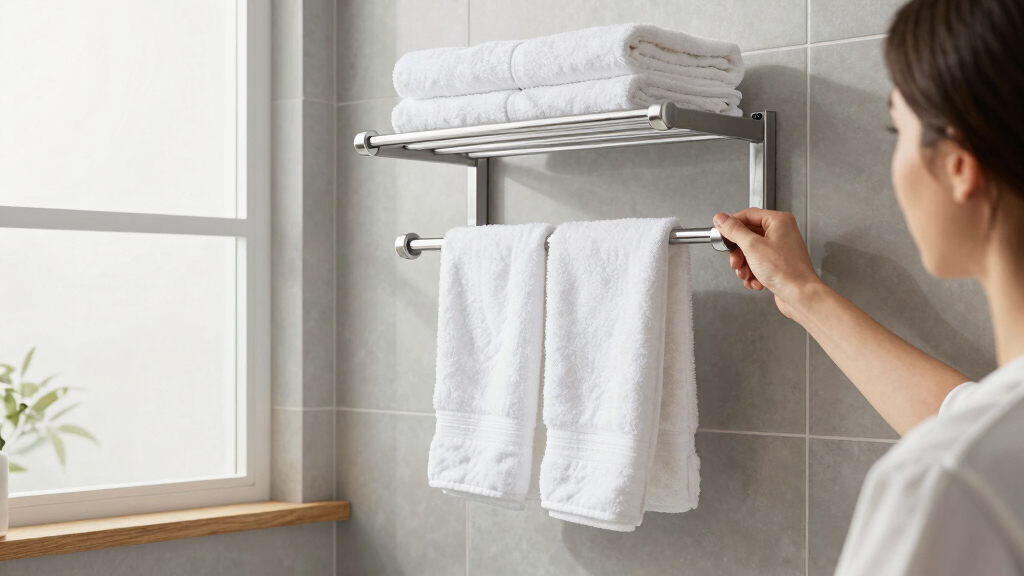 best heated towel rack for wall mounted use
