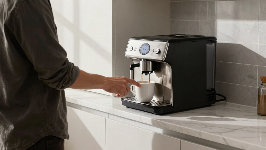 best built in coffee machine luxury kitchen