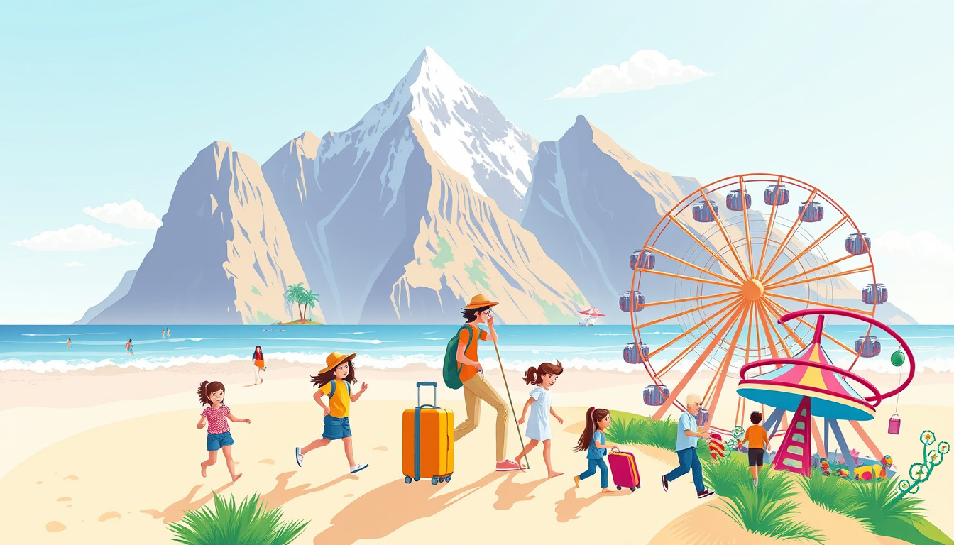 What are the best family friendly travel destinations