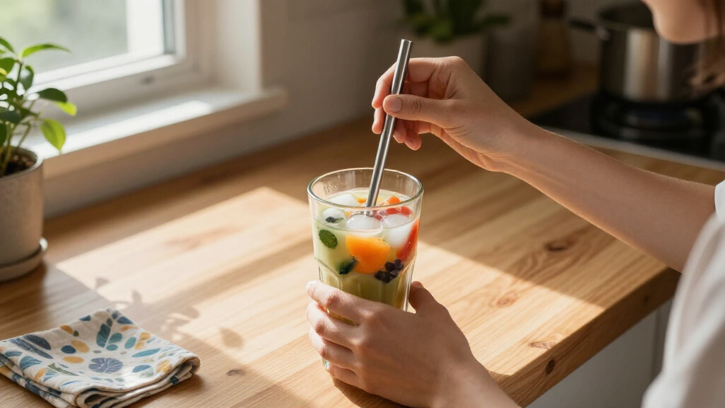 reusable metal straws