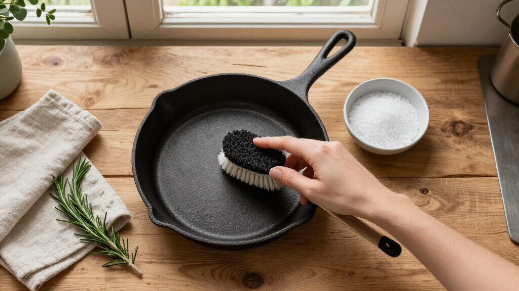 best cast iron pan cleaners