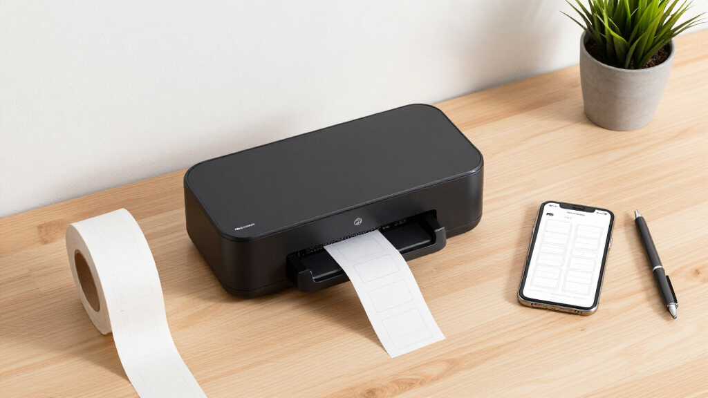 Label printer for office organization