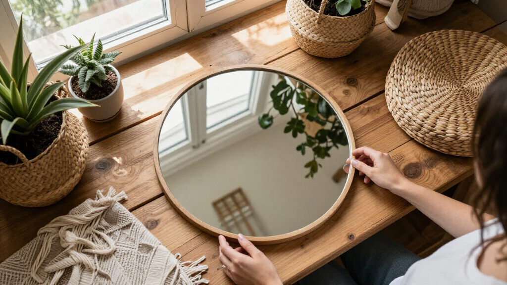 boho style mirrors