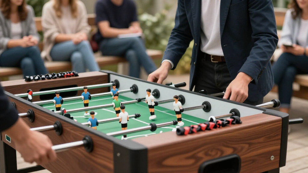 portable football table games