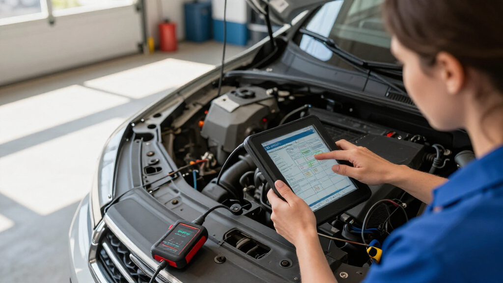 obd2 scanner with wireless vci
