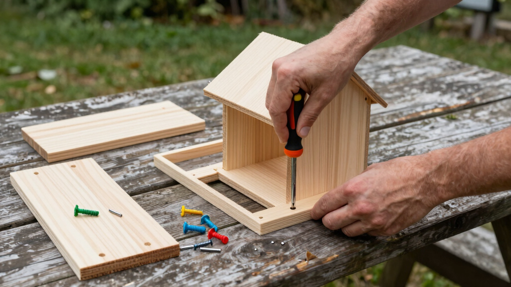 outdoor birdhouse kits