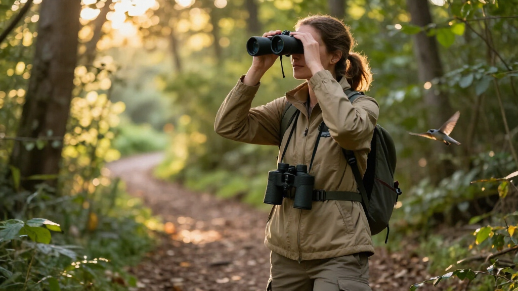 binocular harness for birding