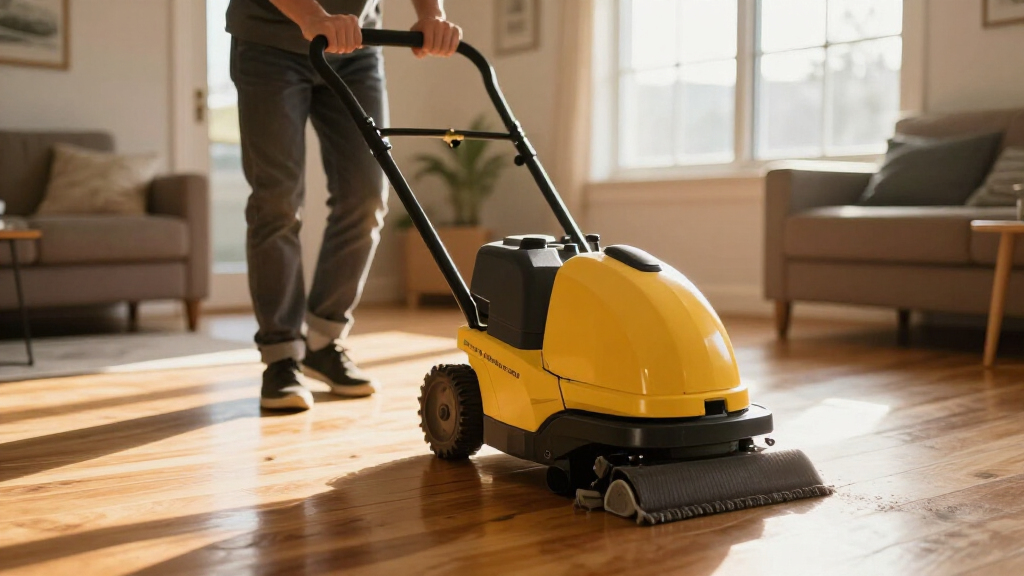 walk behind floor buffer