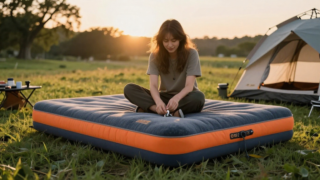 camping air mattress
