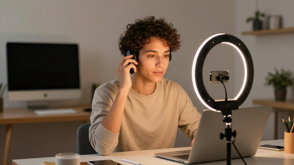ring light for video calls