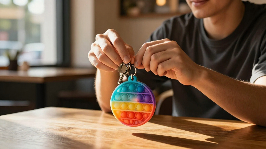 best bubble fidget keychains