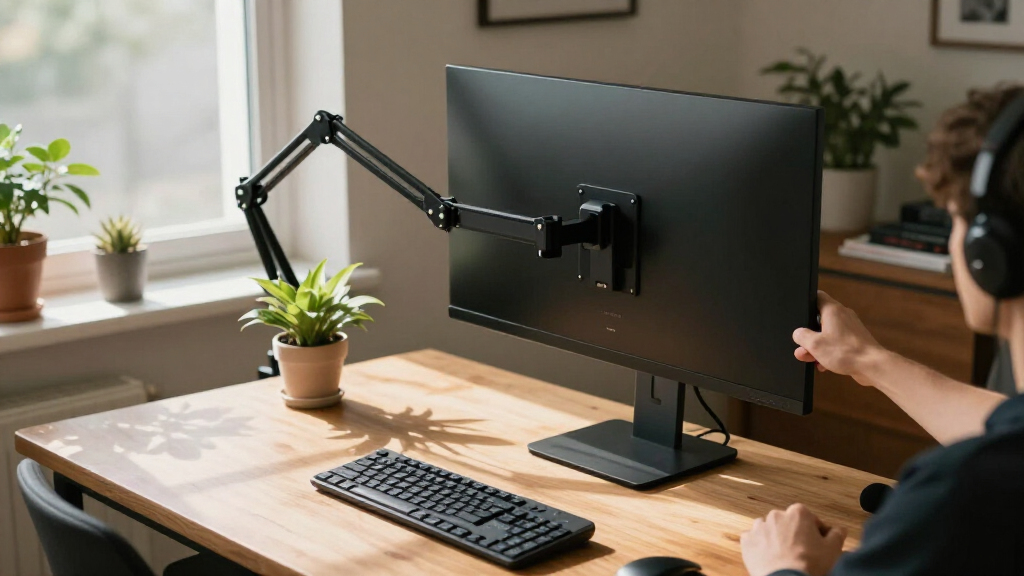 articulating wall mounts for monitors
