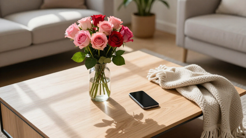 home decor roses