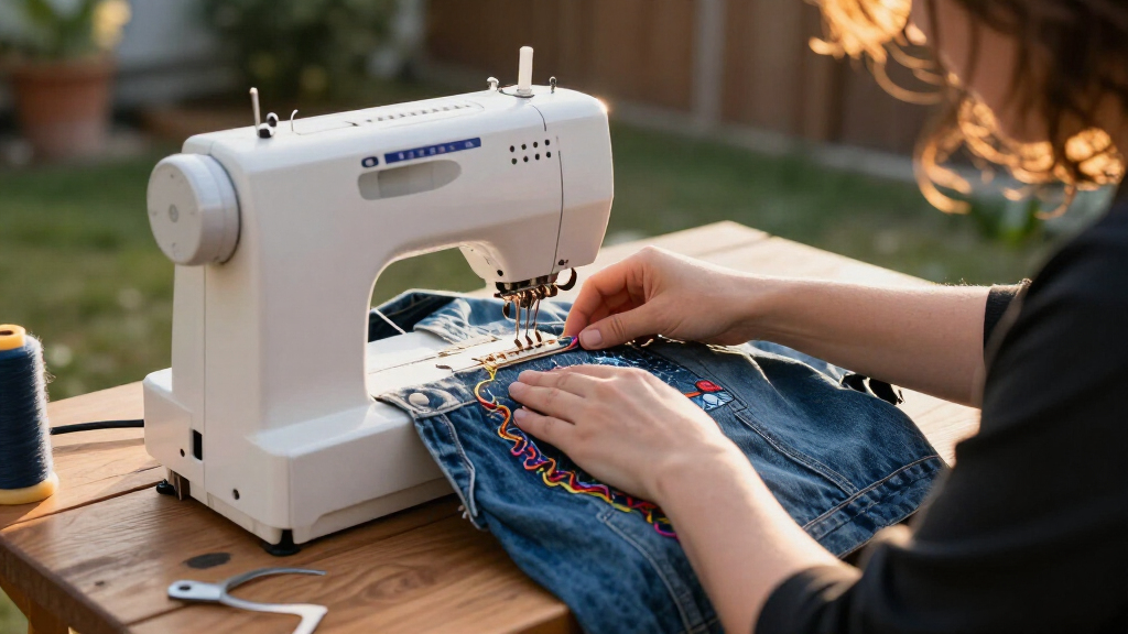 best embroidery machine for denim jackets
