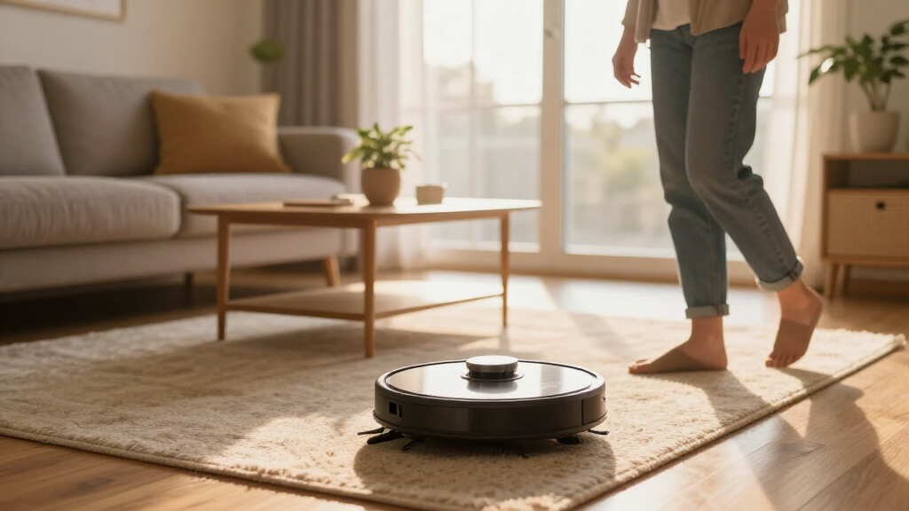 robot vacuum for short pile rugs