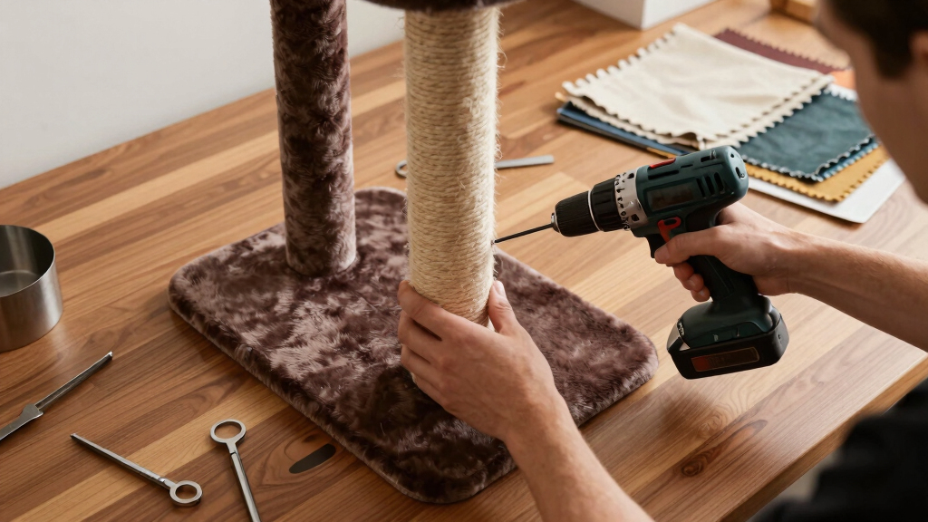 premium luxury cat scratching posts
