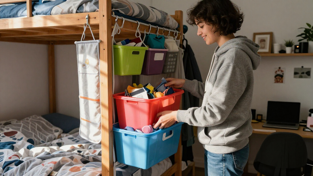 student dorm room organizers