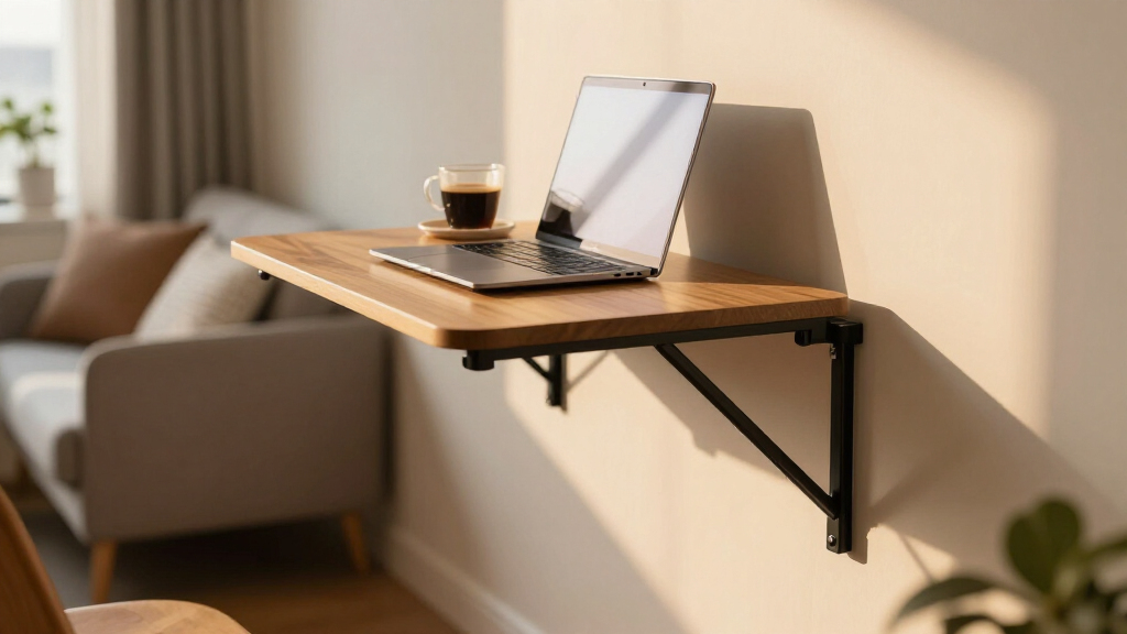 best wall mounted folding desk heavy duty