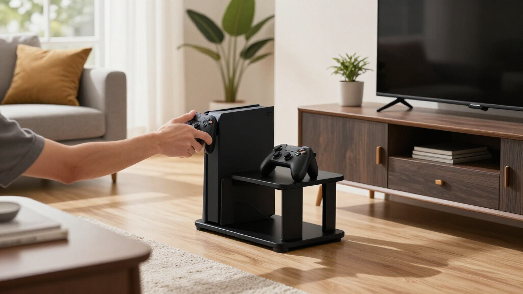game storage stands