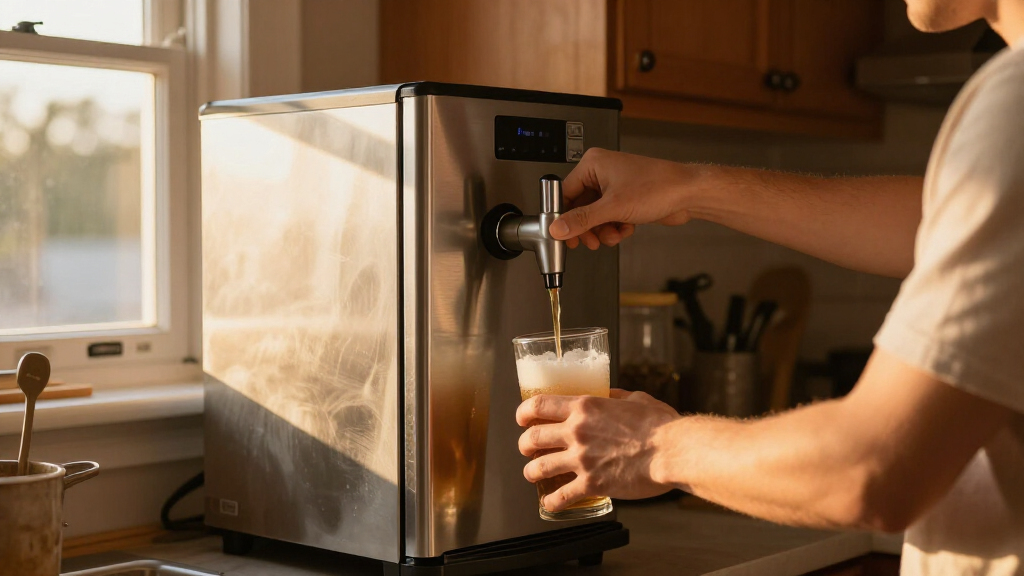 best built in kegerator