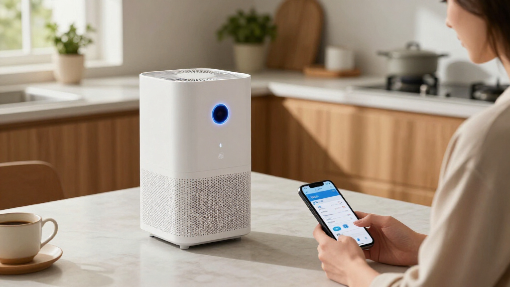 smart air purifier with app