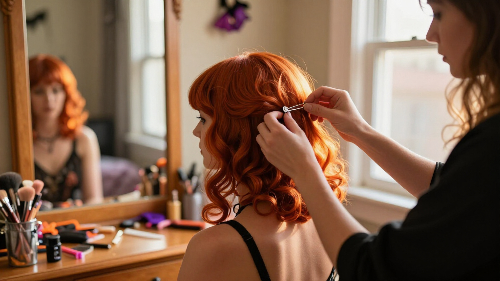 Halloween costume wigs