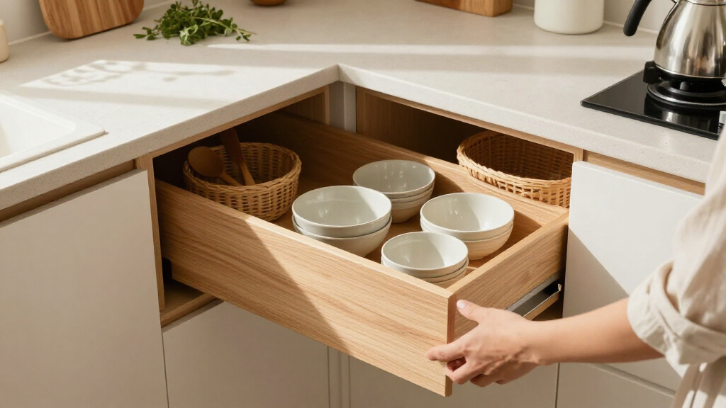 best Japandi kitchen storage solutions