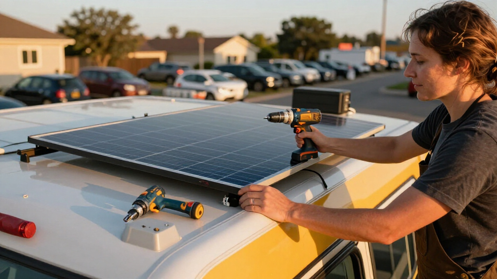 best solar panel kits for food truck power stations
