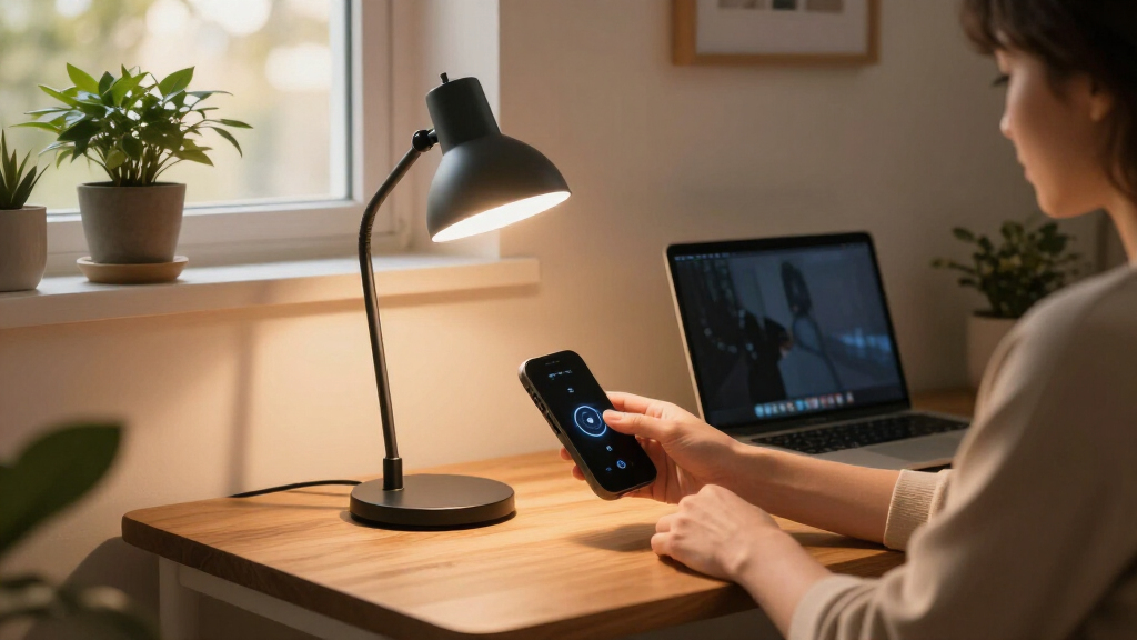 smart home desk lamps