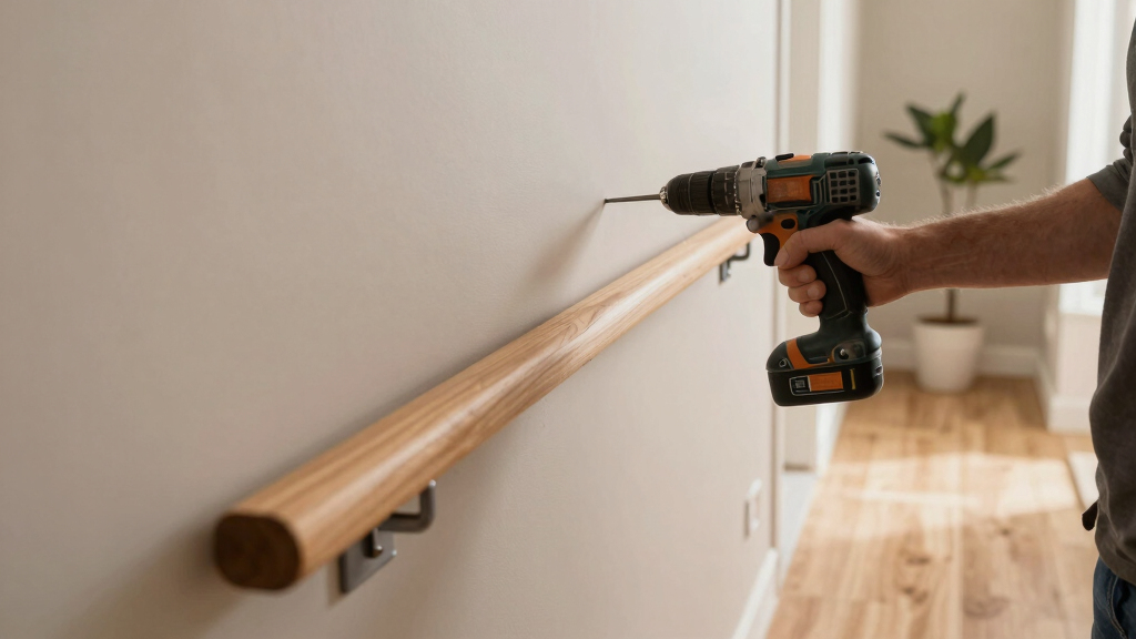 best indoor handrail kits for hallways