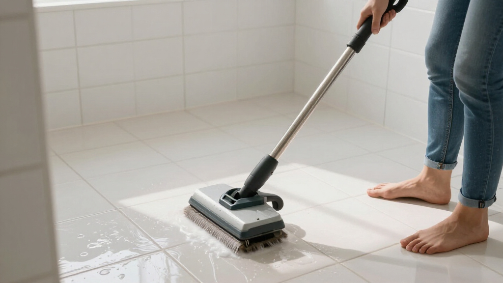 best floor scrubber for tile grout cordless