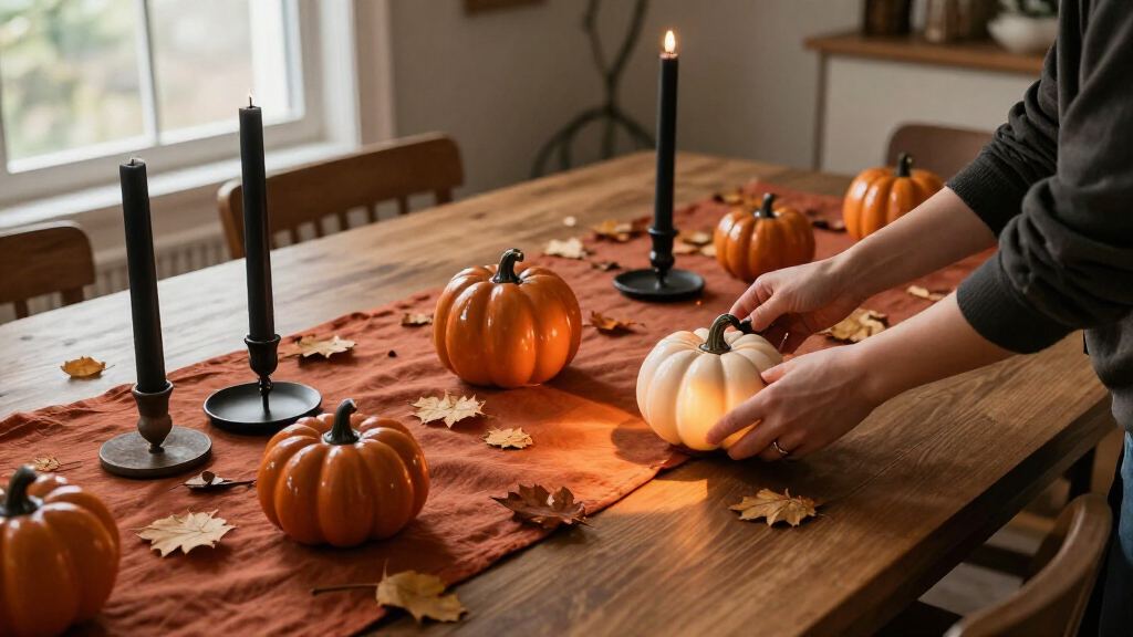 Halloween decorative table lamps