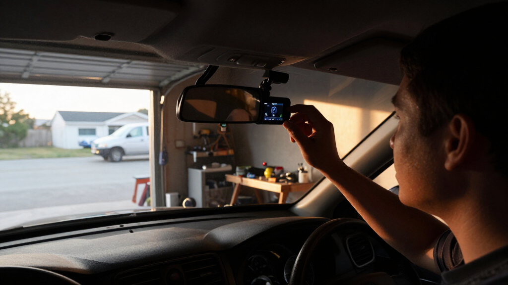 dash cam with motion activated parking mode
