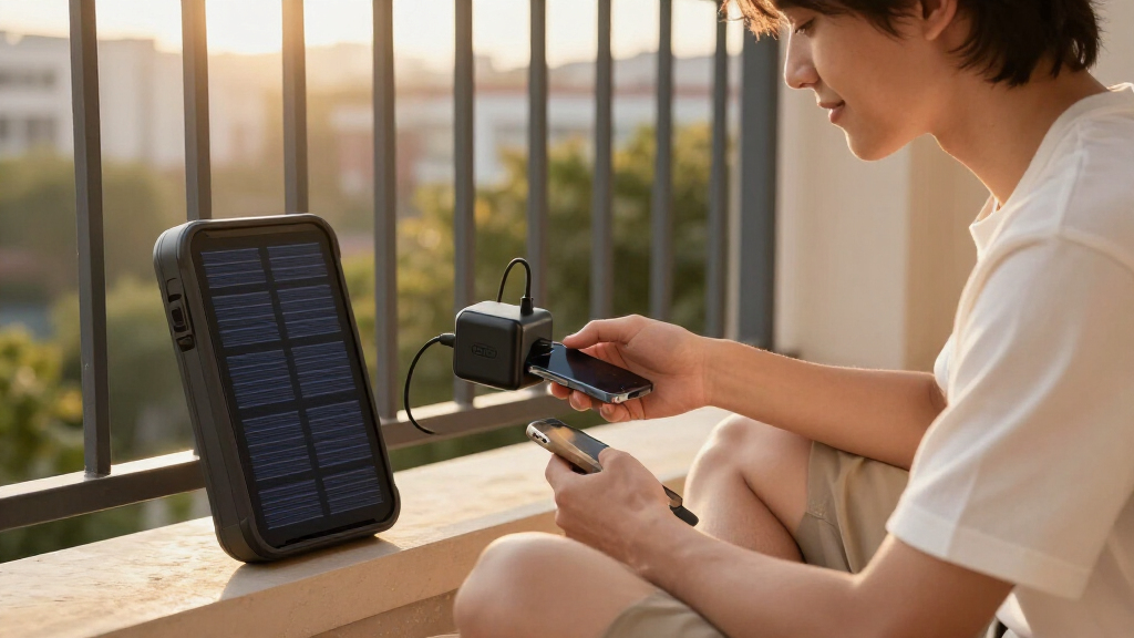 solar-powered dorm room chargers