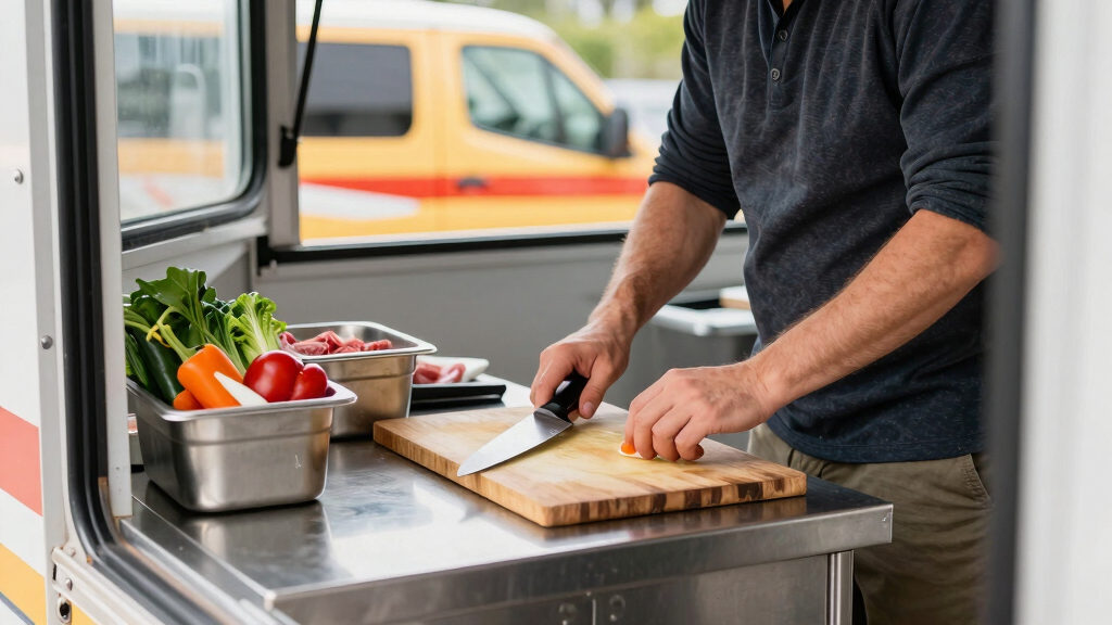 truck food prep tools