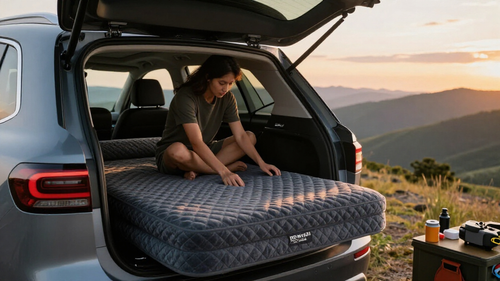 best premium car camping mattress for SUV road trips