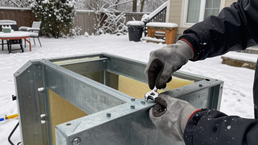 generator enclosure for snow protection
