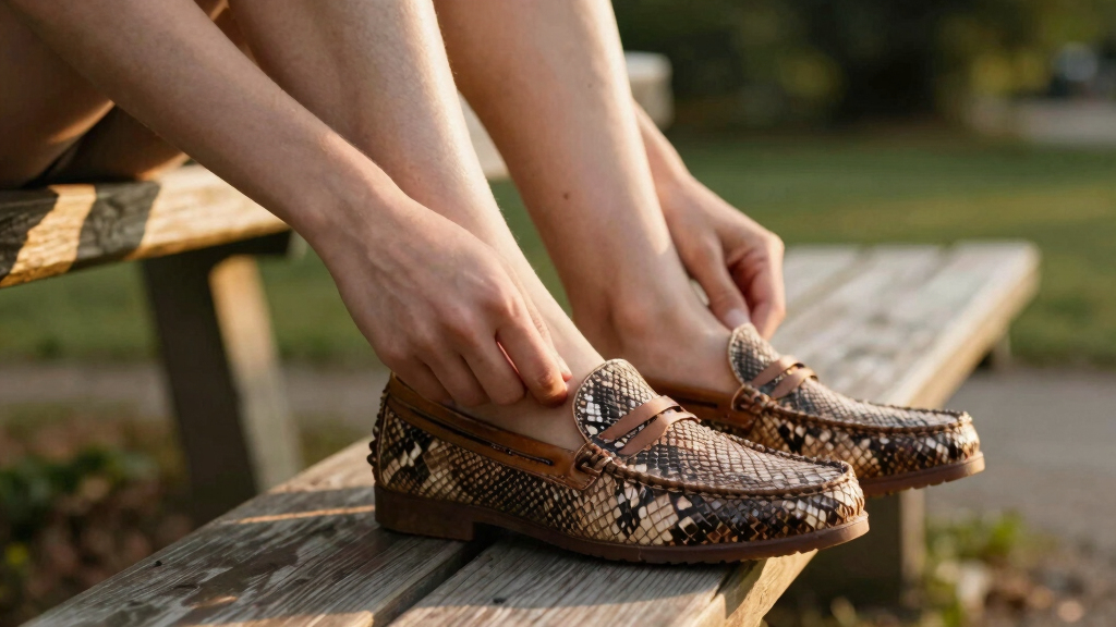 best snakeskin loafers