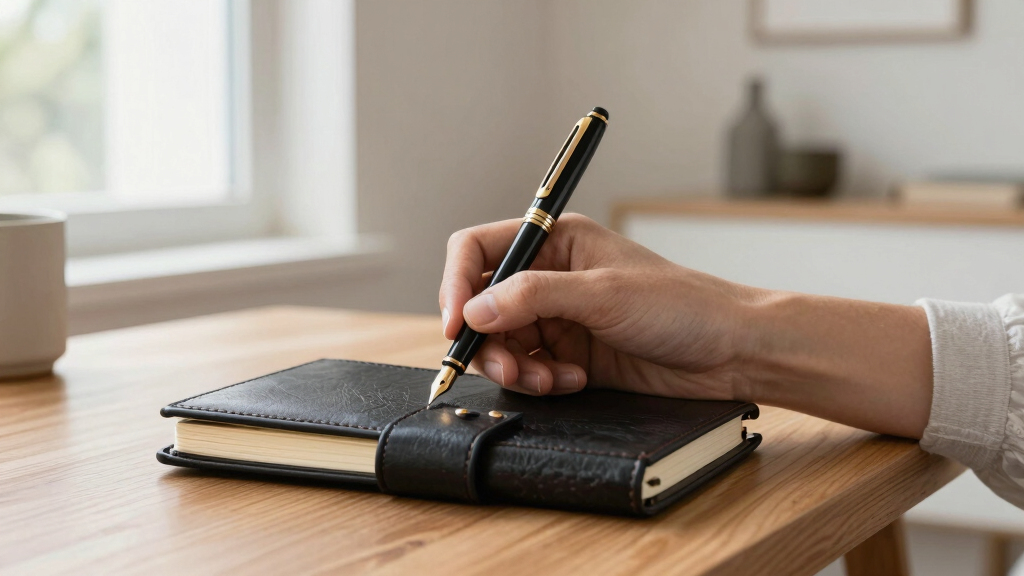 best fountain pen luxury for journaling